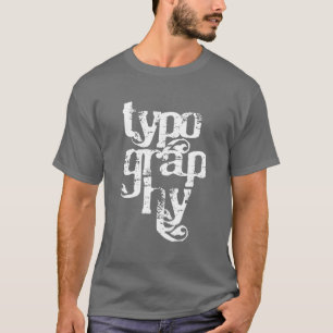 Typography Serif T-Shirt
