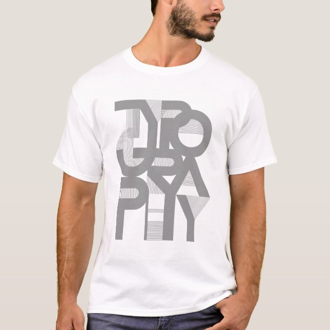 Typography T-Shirt (Front)