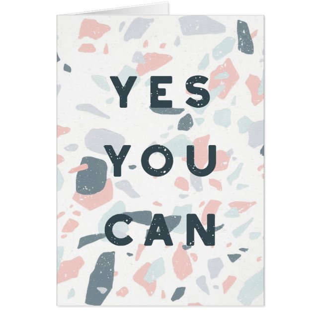 Typography - Yes You Can (Front)