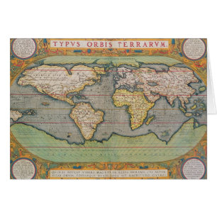 Typus Orbis Terrarum, carte du monde