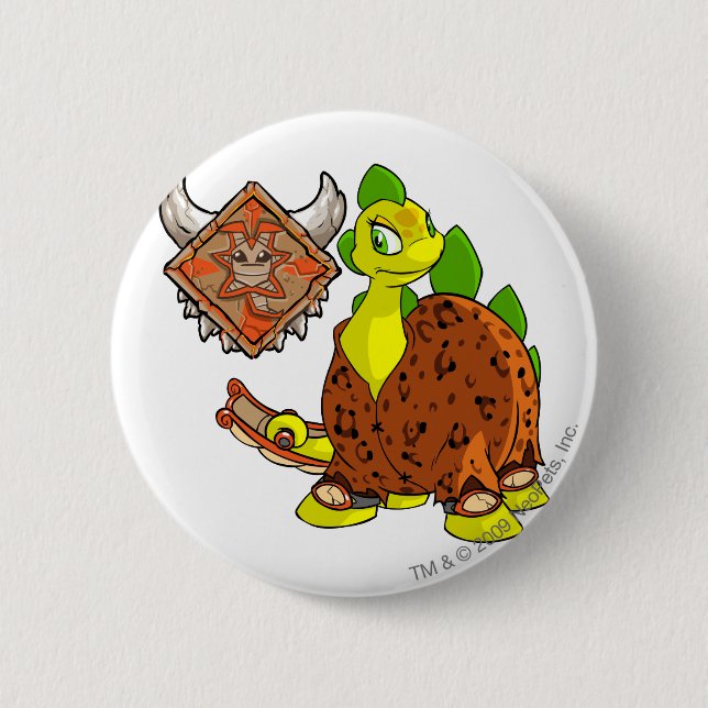Tyrannia Team Captain 1 2 Inch Round Button (Front)
