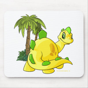 Tyrannian  yellow Chomby gazing Mouse Pad