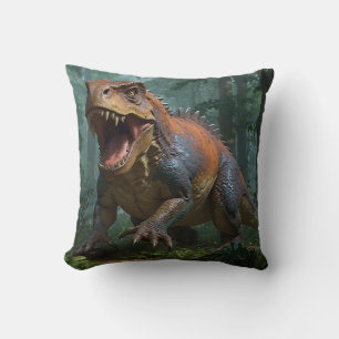 Tyrannosaurus "Boss" Fun  Throw Pillow