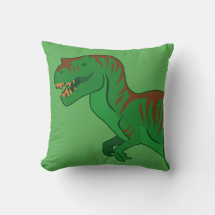 Tyrannosaurus (Face) Throw Pillow