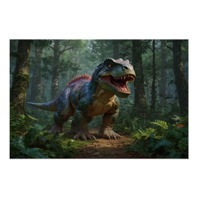 Tyrannosaurus Fun Prehistory T-Shirt Poster (Front)