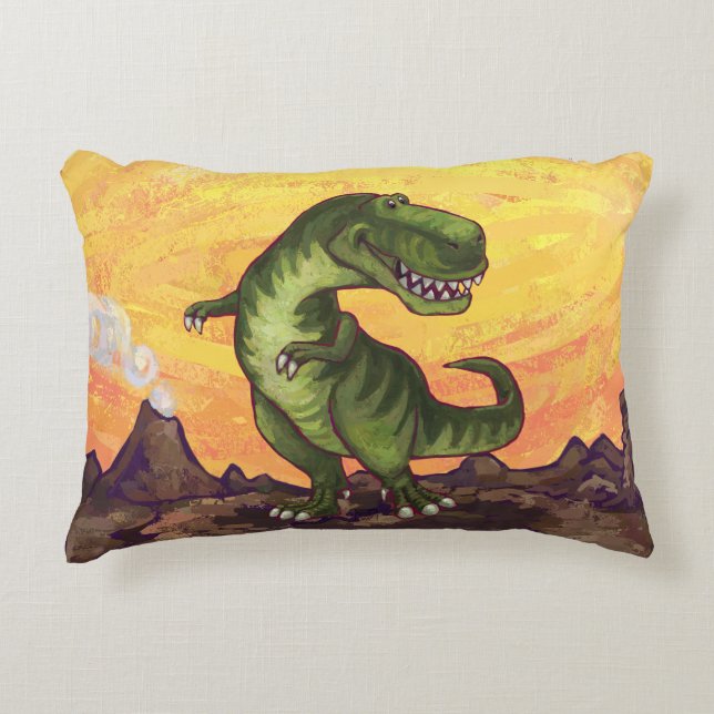 Tyrannosaurus Gifts & Accessories Decorative Pillow (Front)