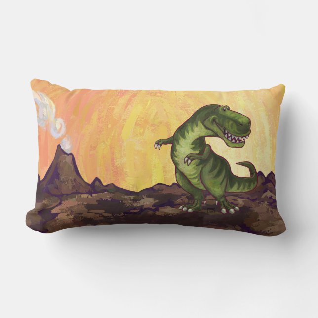 Tyrannosaurus Gifts & Accessories Lumbar Pillow (Front)