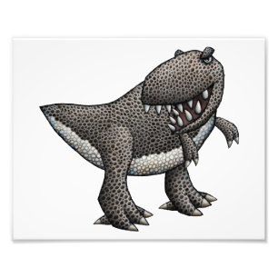Tyrannosaurus Illustration Photo Print
