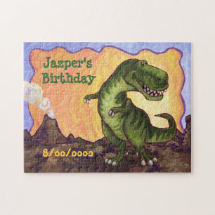 Tyrannosaurus Party Centre Jigsaw Puzzle