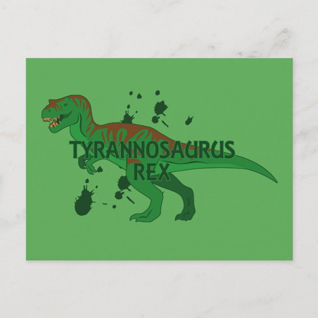 Tyrannosaurus Postcard (Front)