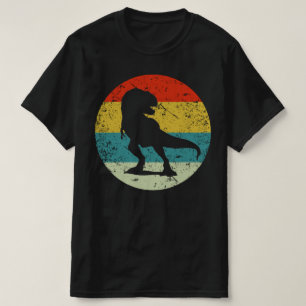 tyrannosaurus retro vintage silhouette 70s T-Shirt