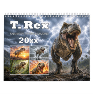 Tyrannosaurus Rex – Calendrier mural