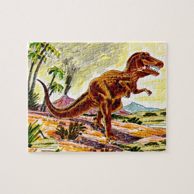 Tyrannosaurus Rex Dinosaur Jigsaw Puzzle (Horizontal)