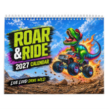 Tyrannosaurus Rex Dinosaur & Monster Truck 2027