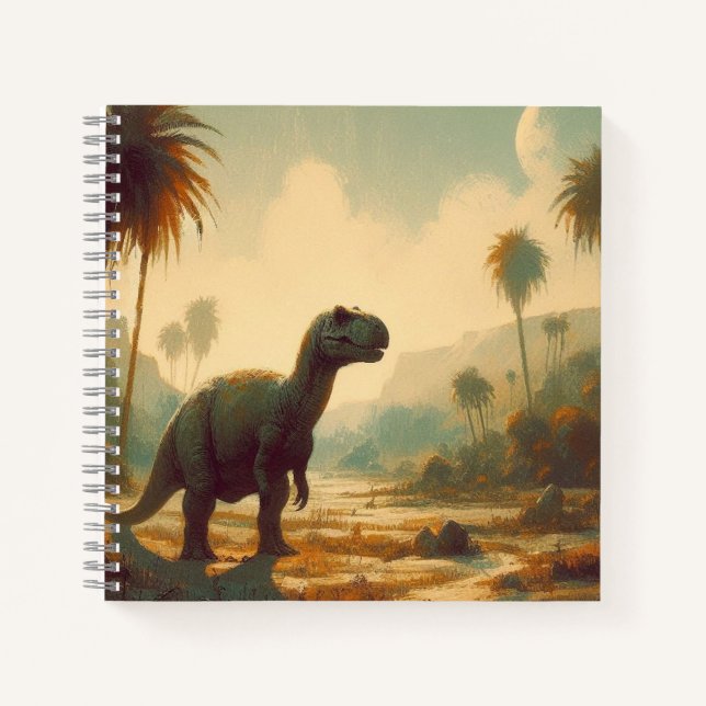 Tyrannosaurus Rex Dinosaur Notebook (Front)