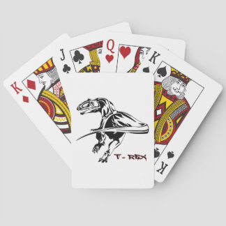 Tyrannosaurus rex  Dinosaur Playing Cards