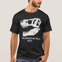 Tyrannosaurus Rex Fossil Skull T-Shirt