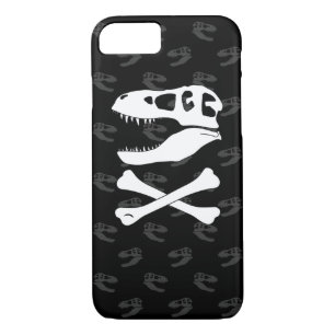 Tyrannosaurus Rex Jolly Roger Case-Mate iPhone Case