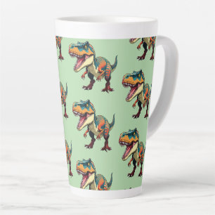 Tyrannosaurus Rex Latte Mug