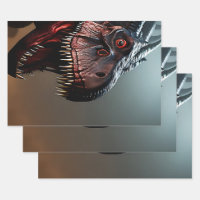 Tyrannosaurus Rex Scary Face, 
