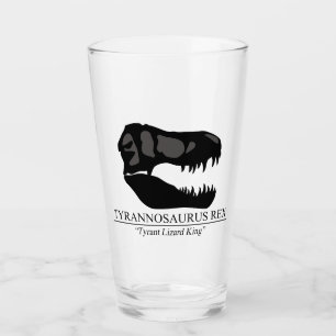 Tyrannosaurus Rex Skull Glass