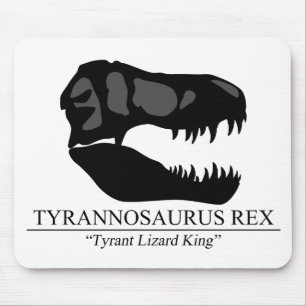 Tyrannosaurus Rex Skull Mouse Pad