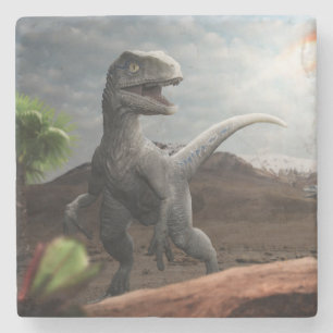 Tyrannosaurus Rex Stone Coaster