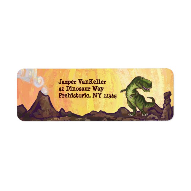 Tyrannosaurus Rex Writing Stuff (Front)
