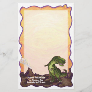 Tyrannosaurus Rex Writing Stuff Stationery