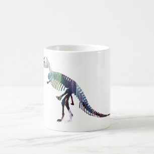 Tyrannosaurus skeleton coffee mug