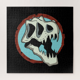 Tyrannosaurus Skull Jigsaw Puzzle