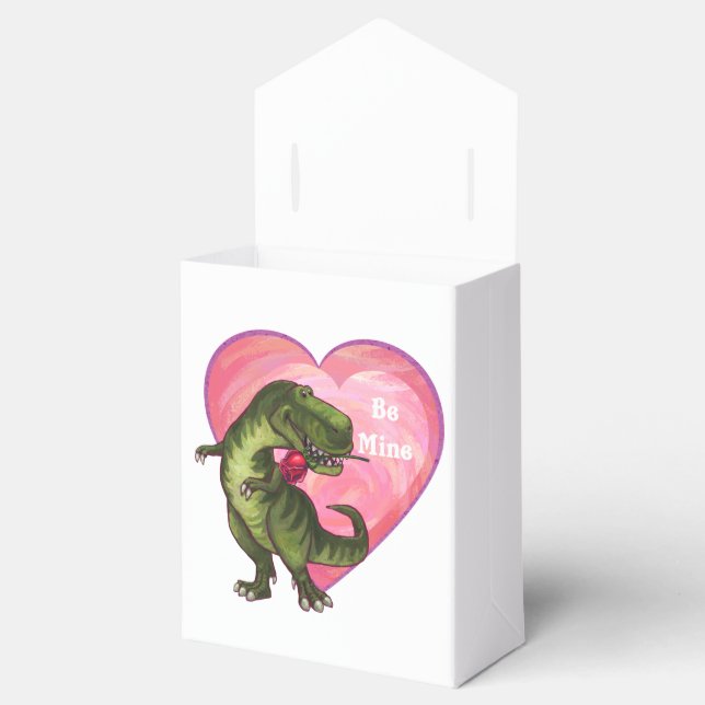 Tyrannosaurus Valentine's Day Favor Box (Opened)