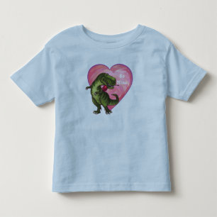 Tyrannosaurus Valentine's Day Toddler T-shirt