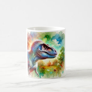 Tyrannotitan in Watercolors 220824AREF147 - Waterc Coffee Mug