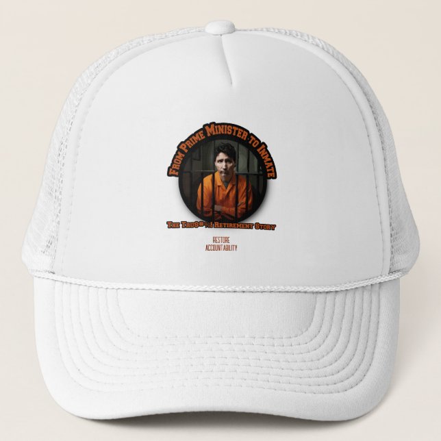 TyrantWear: Demand Accountability Trucker Hat (Front)