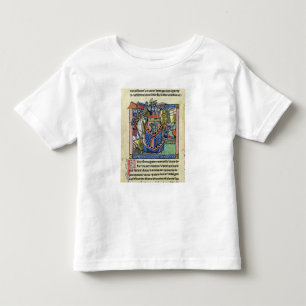 Tyre being blockaded by the Venetian fleet Toddler T-shirt
