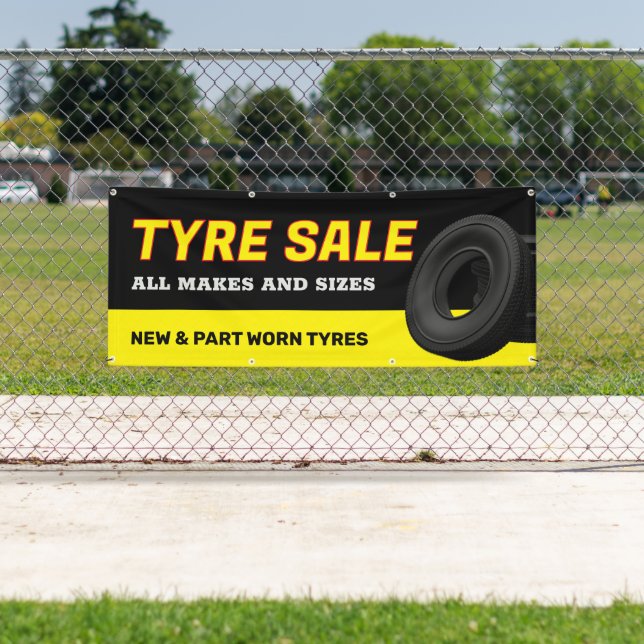 Tyre Sale Banner (Insitu)
