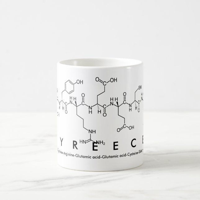 Tyreece peptide name mug (Center)