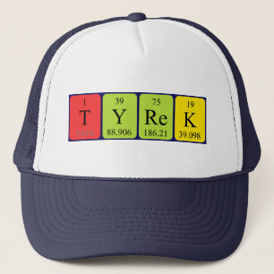Tyrek periodic table name hat