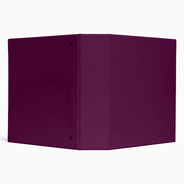 Tyrian Purple Solid Plain Colour Binder (Background)