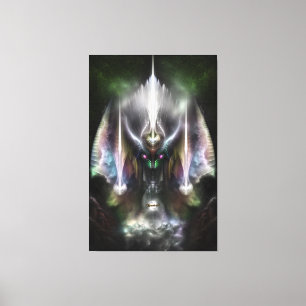 Tyrinan The Horikin God Of War Canvas Print