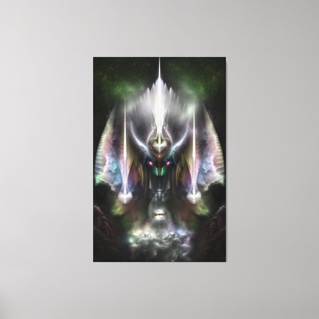 Tyrinan The Horikin God Of War Canvas Print (Front)