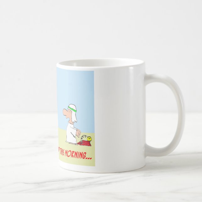 tyrmay marine corps iraq war stayed bed coffee mug (Right)