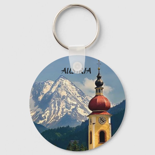 TYROL, AUSTRIA KEYCHAIN (Front)