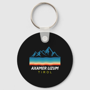 Tyrol Skiing Axamer Lizum Ski Snowboard Gift Keychain