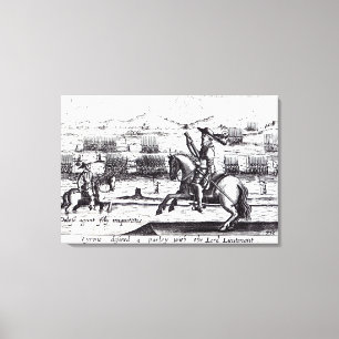 Tyrone Desired a Parley with Lord Lieutenant Canvas Print