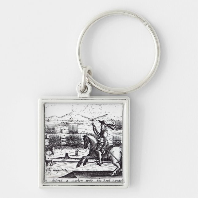 Tyrone Desired a Parley with Lord Lieutenant Keychain (Front)