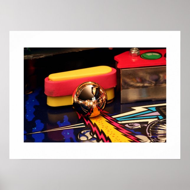 TZ Clock pinball poster (Front)