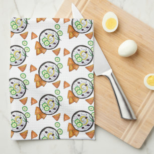 Tzatziki Greek Meze Dip Mediterranean Food Greece Kitchen Towel