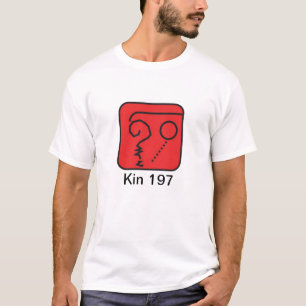 Tzolkin T. Earth Red Kin 197 T-Shirt